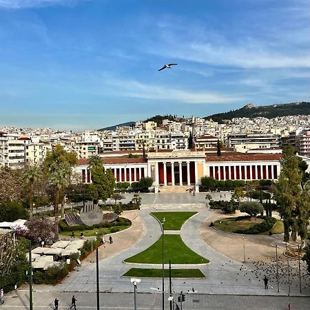 Marnis- View Of The Archeological Museum_ Athens Greece Apartment Bagian luar foto